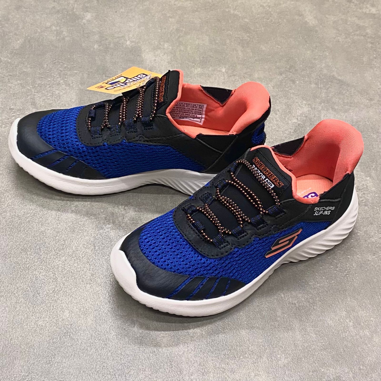 Giày Skechers Bounder MV Royal/Black