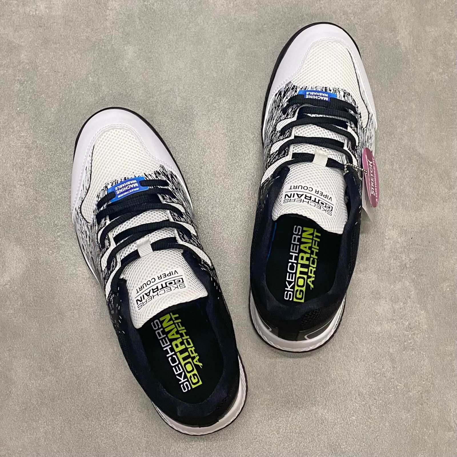 Giày Skechers Pickleball Arch Fit - Men’s MV2 W/Black