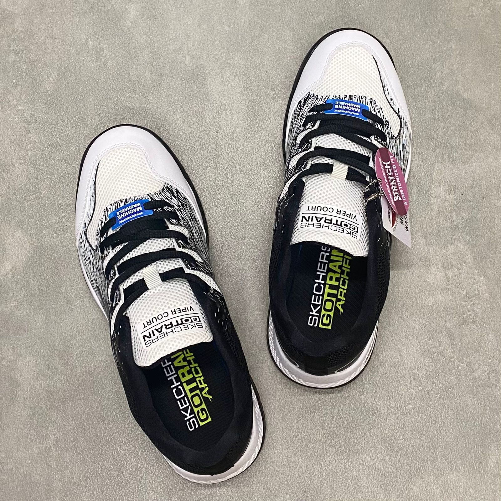 Giày Skechers Pickleball Arch Fit - Women’s MV2 W/Black