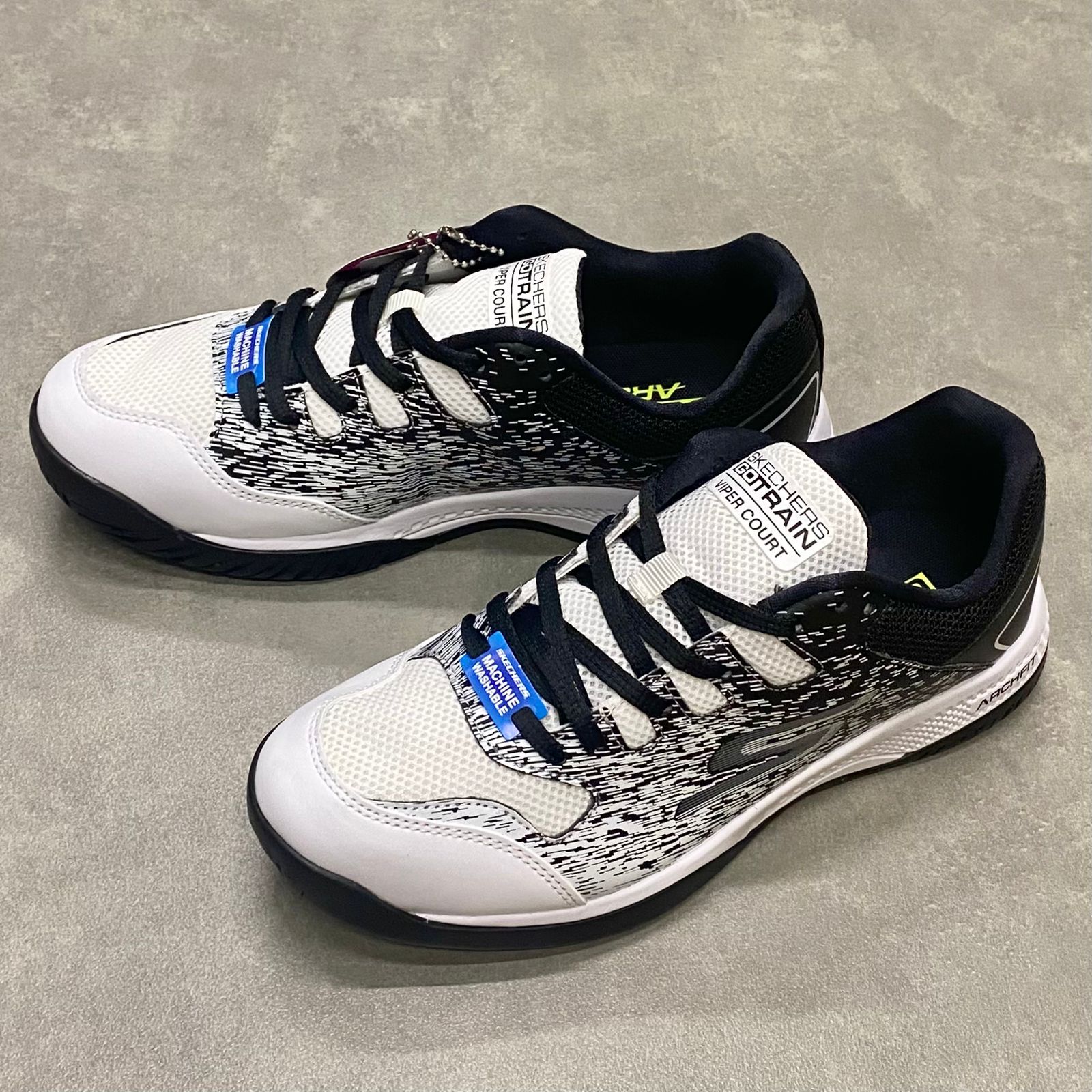 Giày Skechers Pickleball Arch Fit - Women’s MV2 W/Black