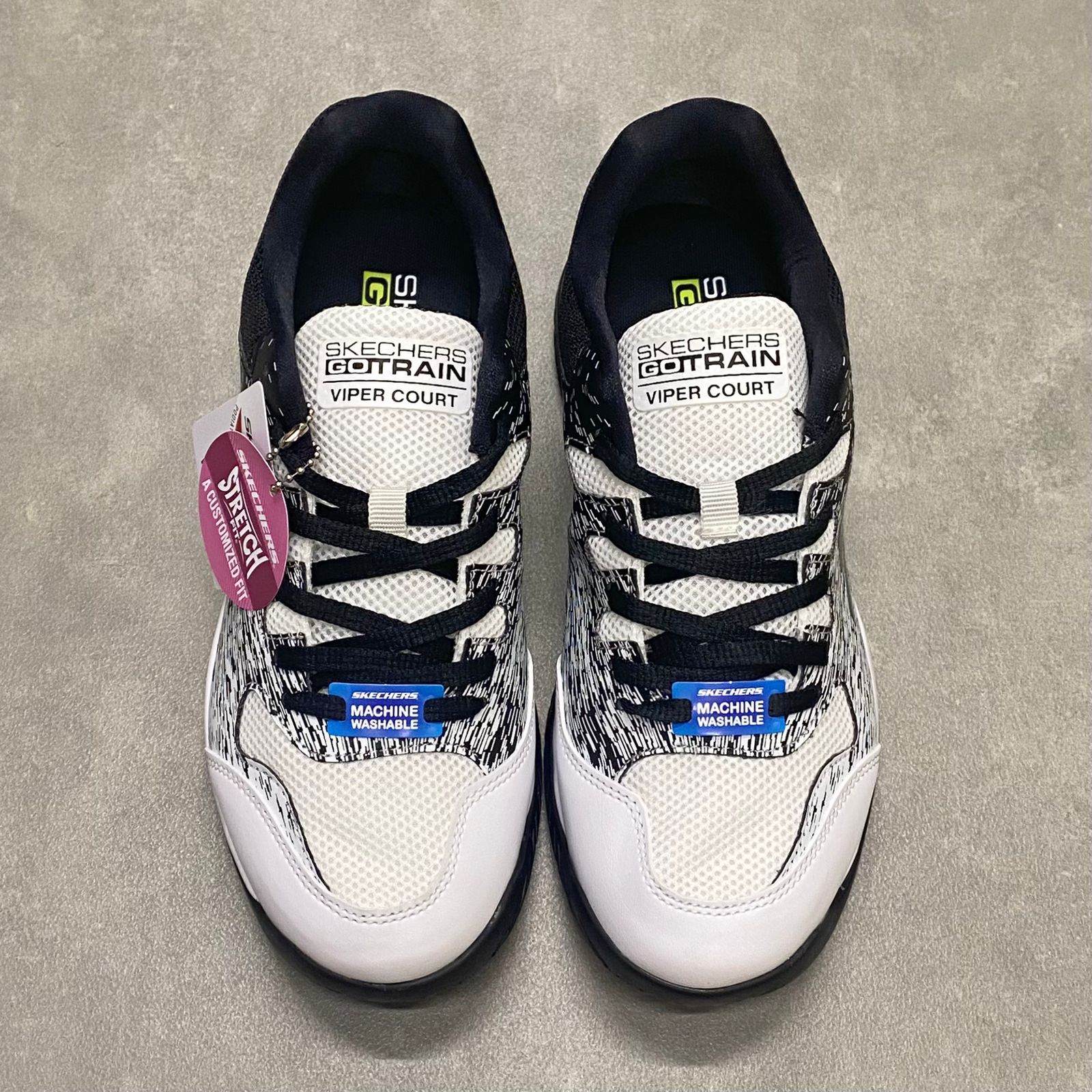 Giày Skechers Pickleball Arch Fit - Women’s MV2 W/Black