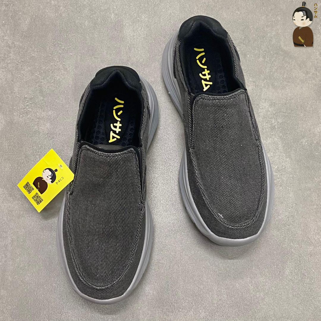 Hansamu Jin - Walk Slip-On BG9 Dark Grey