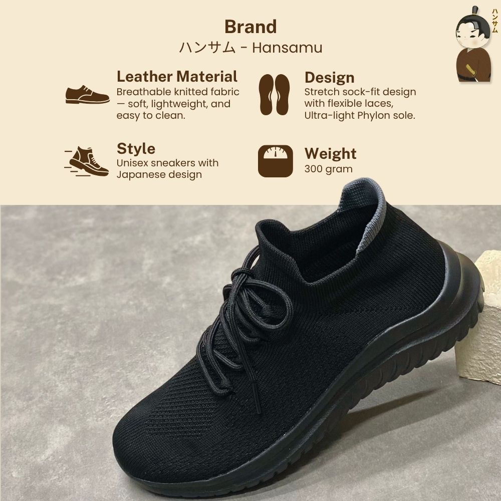 Hansamu Jin - Walk Sneakers BG4 Black