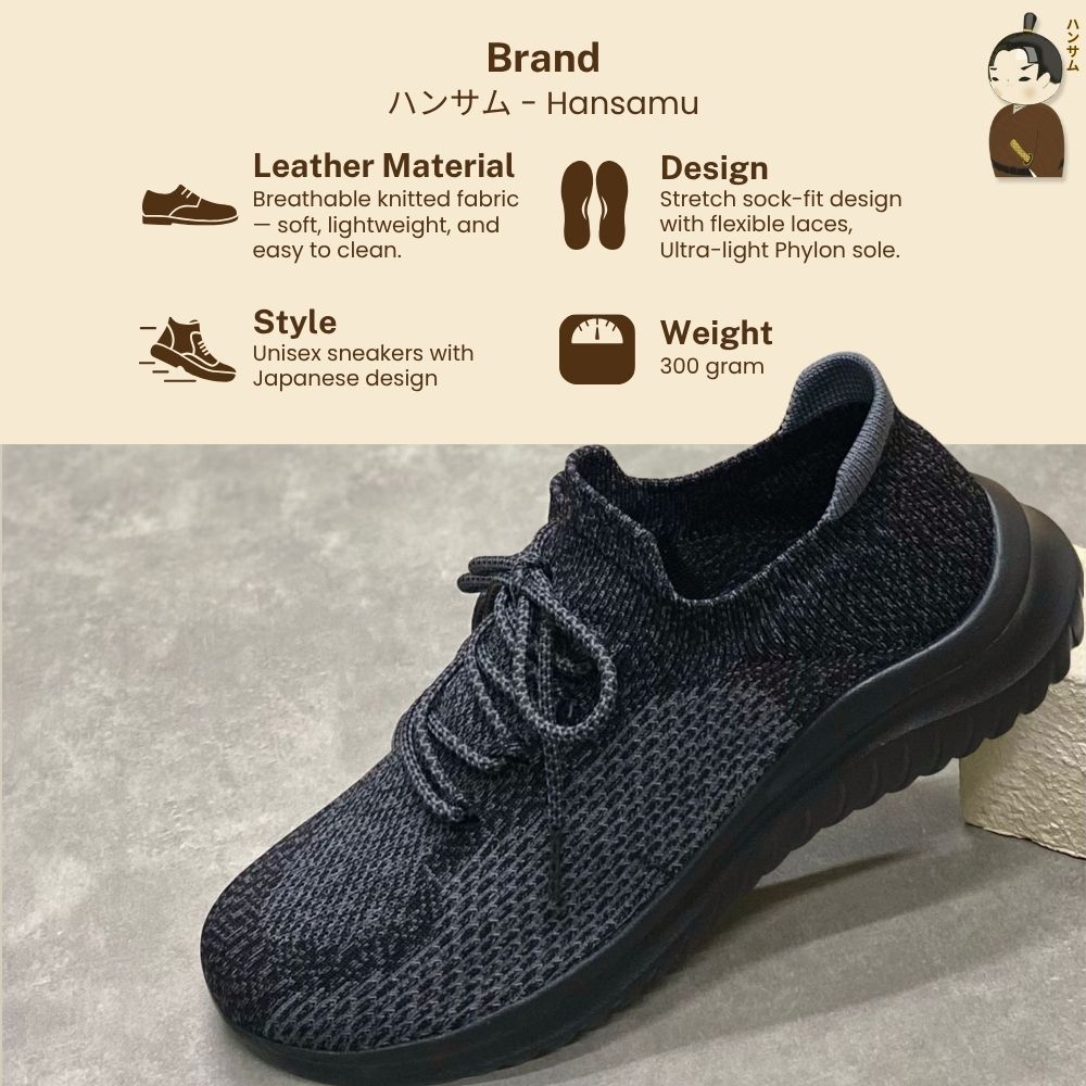 Hansamu Jin - Walk Sneakers BG4 D.Grey