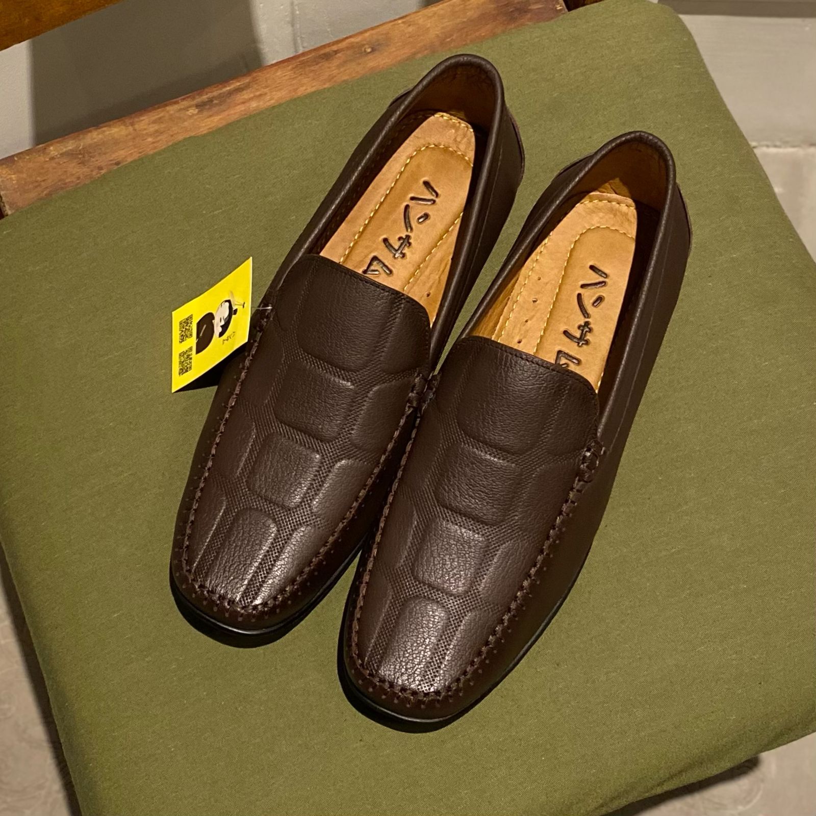 Hansamu Kai - Office Moccasin DGD9 Brown