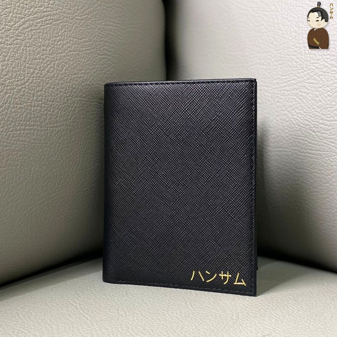 Hansamu One - Billfold Wallet DIA1 Black