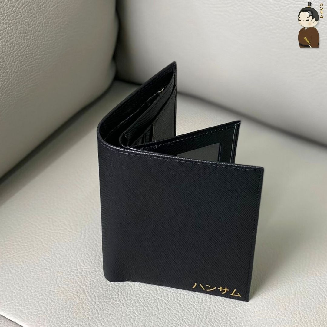 Hansamu One - Billfold Wallet DIA1 Black