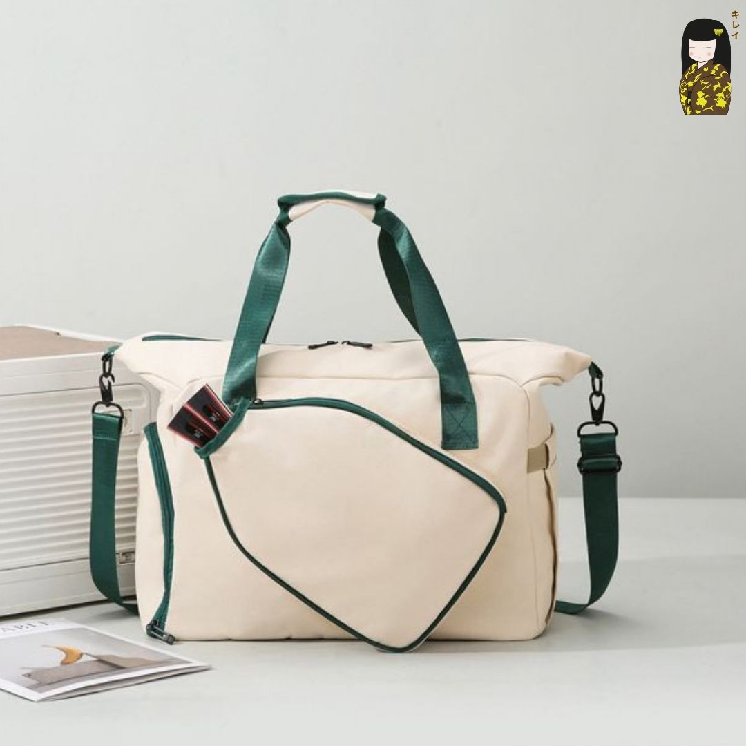 Hansamu Raiden - Waterproof Pickleball Bag BGB10 Beige/Green