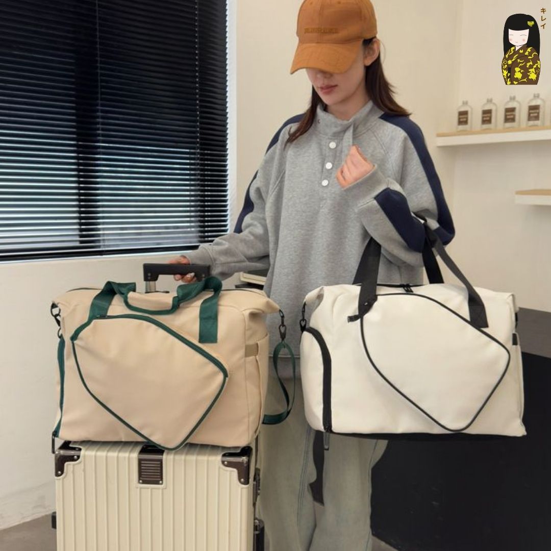 Hansamu Raiden - Waterproof Pickleball Bag BGB10 Beige/Green