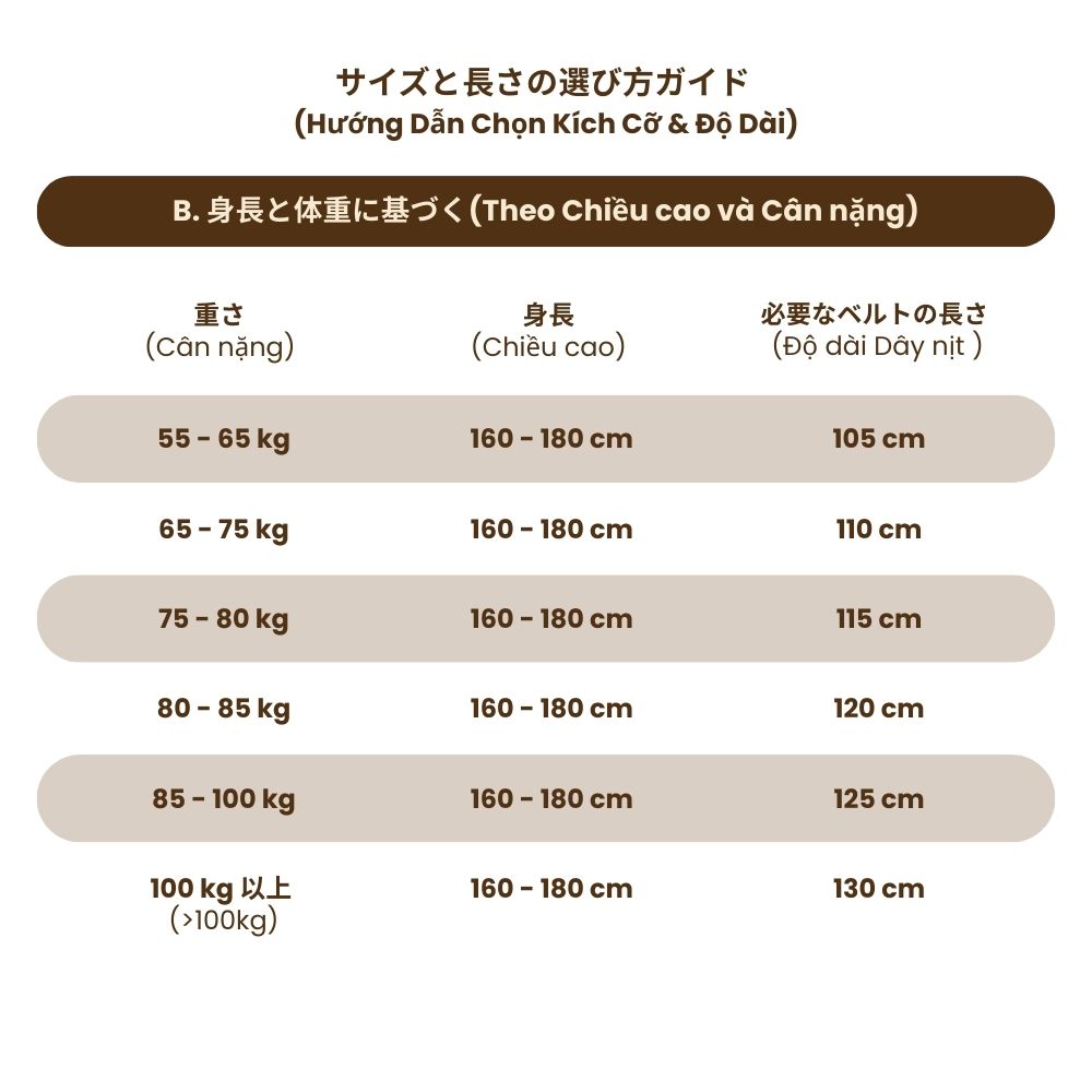 Hansamu Rin - Leather Belt BGA1 Black