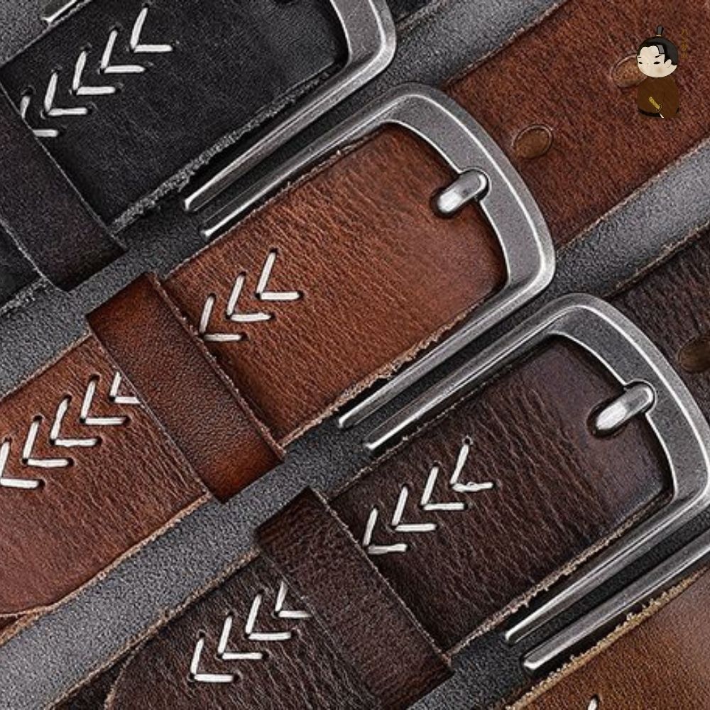 Hansamu Rin - Leather Belt BGA2 Espresso