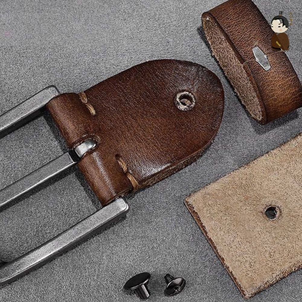 Hansamu Rin - Leather Belt BGA2 Espresso