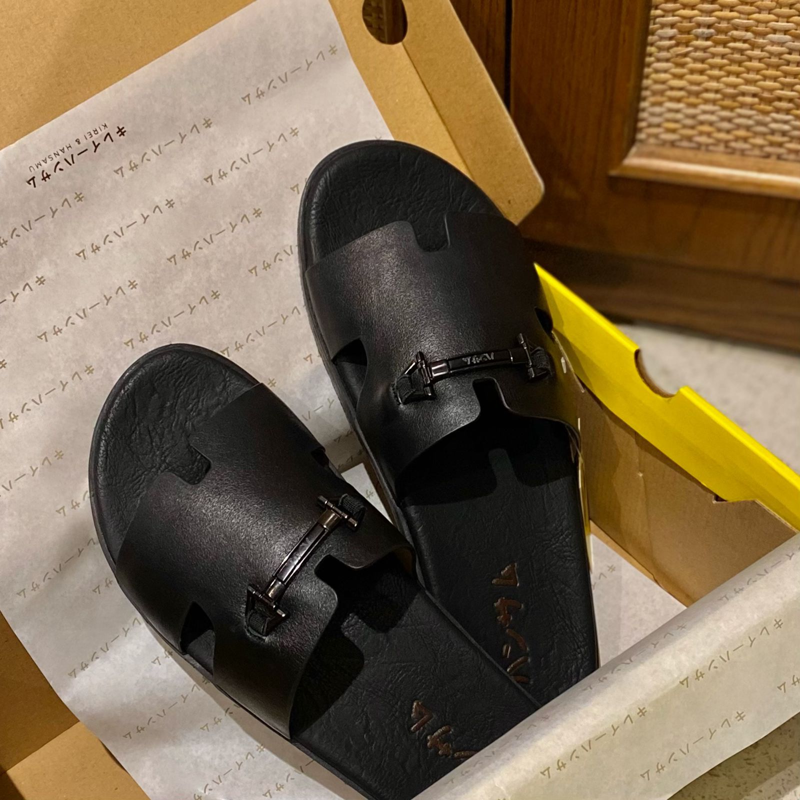 Hansamu Rõnin - Office Slipper DGD19 Black