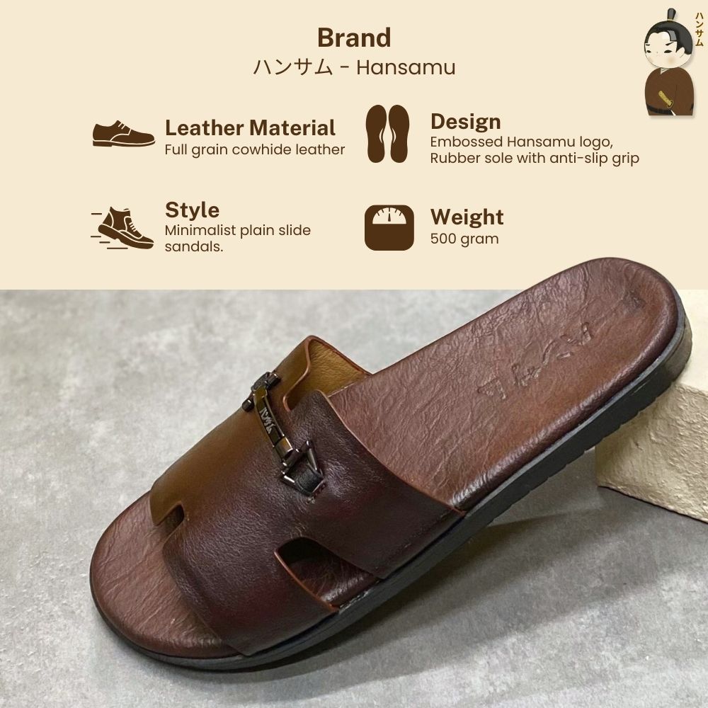Hansamu Rõnin - Office Slipper DGD19 Brown