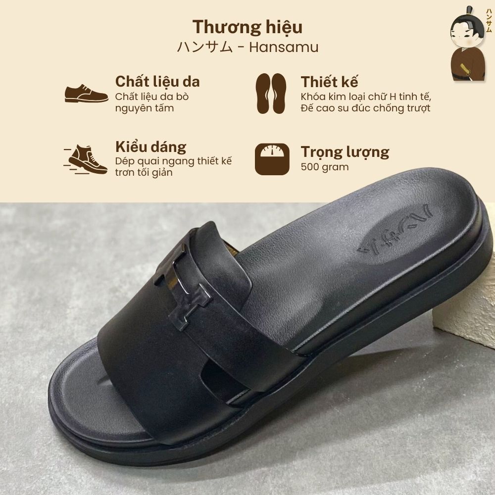 Hansamu Rõnin - Office Slipper DGD22 Black