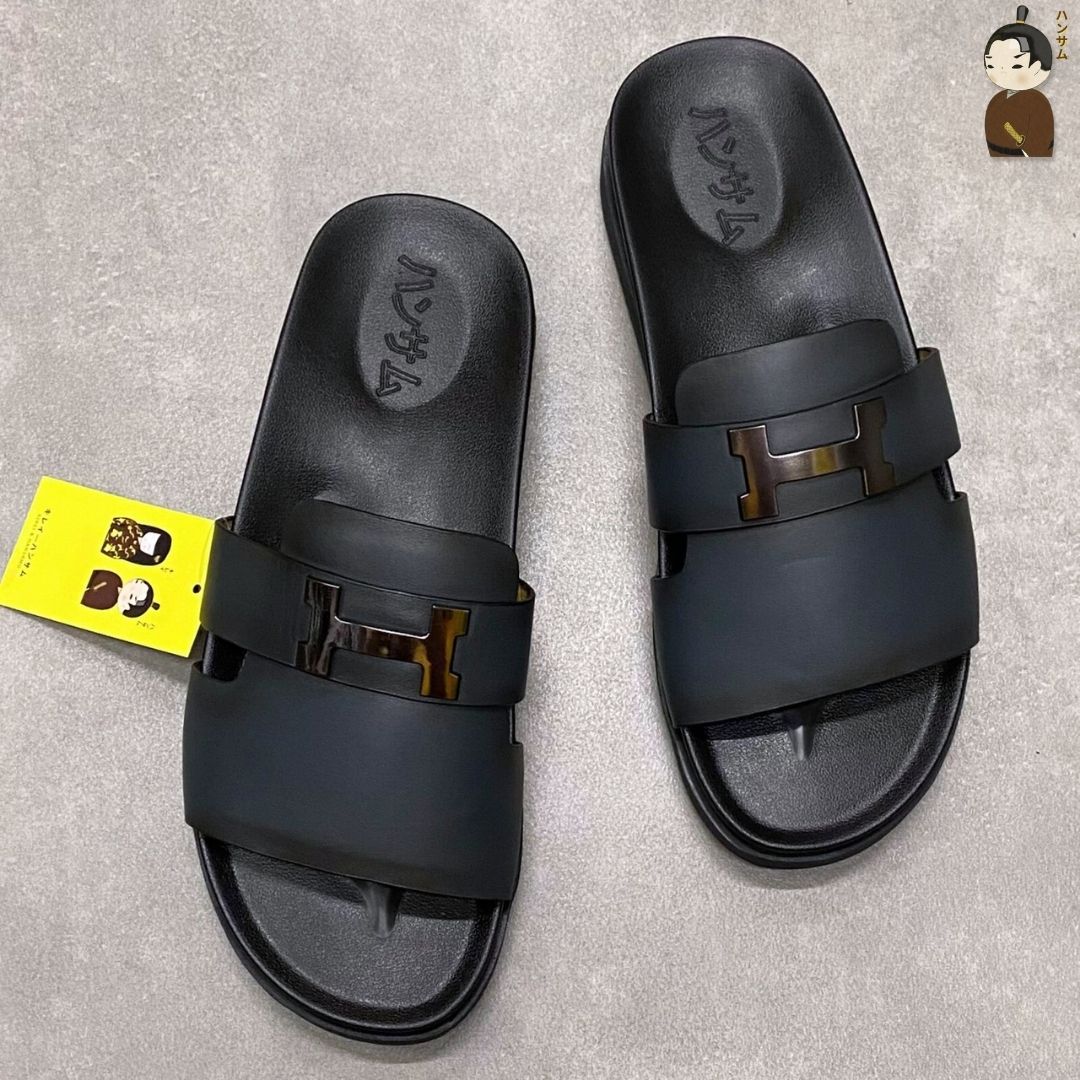 Hansamu Rõnin - Office Slipper DGD22 Teal Gray