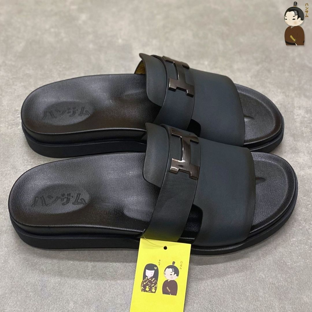 Hansamu Rõnin - Office Slipper DGD22 Teal Gray