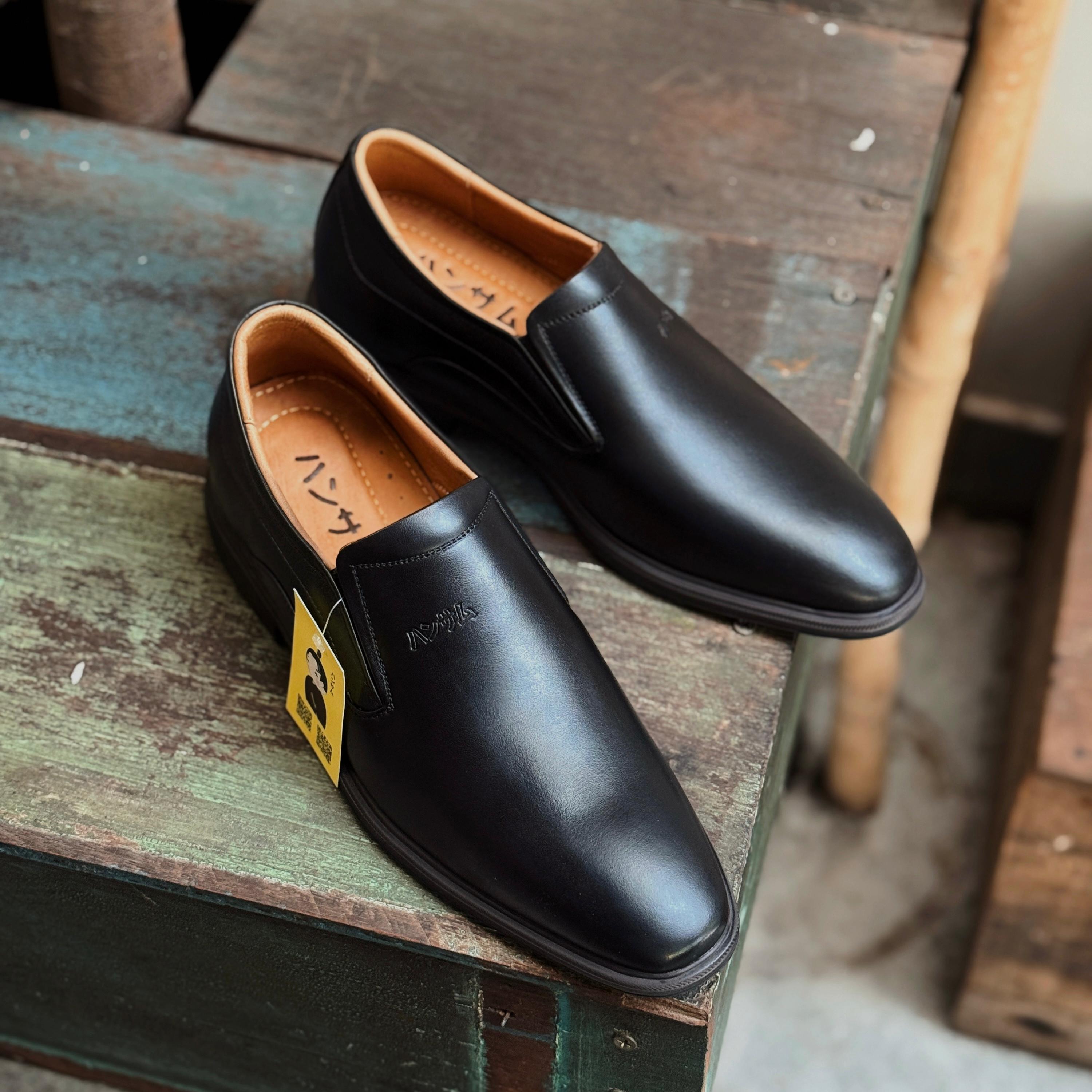 Hansamu Shin - 6cm Elevator Loafers DGD12 Black