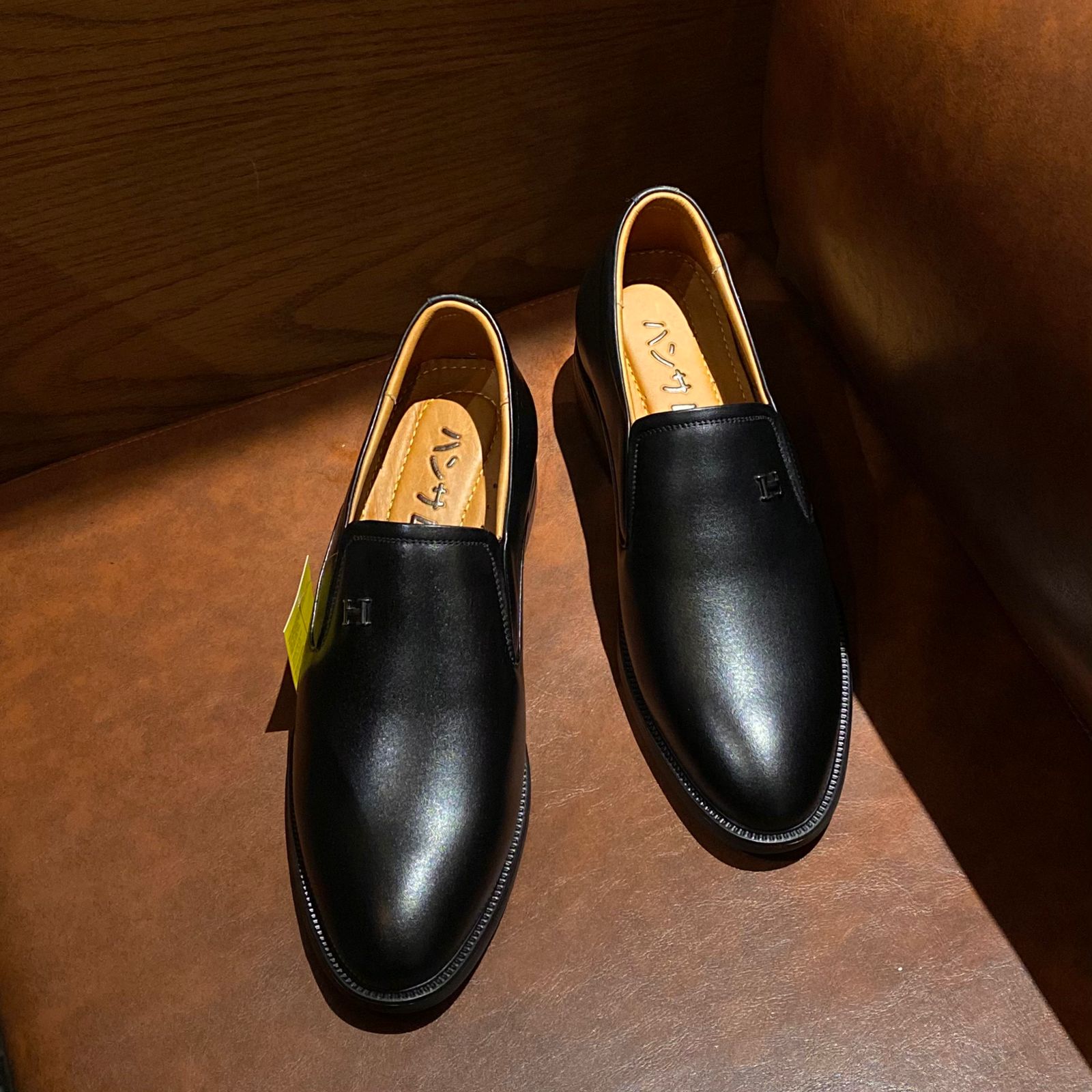 Hansamu Shin - 6cm Elevator Loafers DGD16 Black