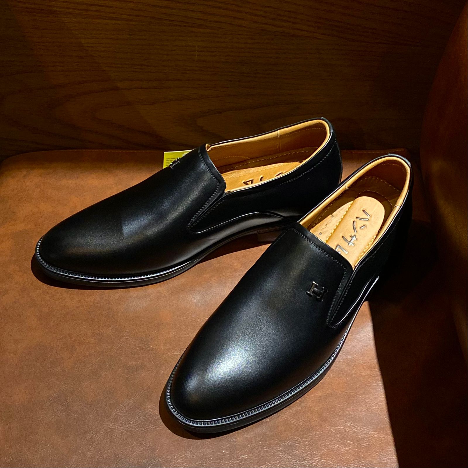 Hansamu Shin - 6cm Elevator Loafers DGD16 Black