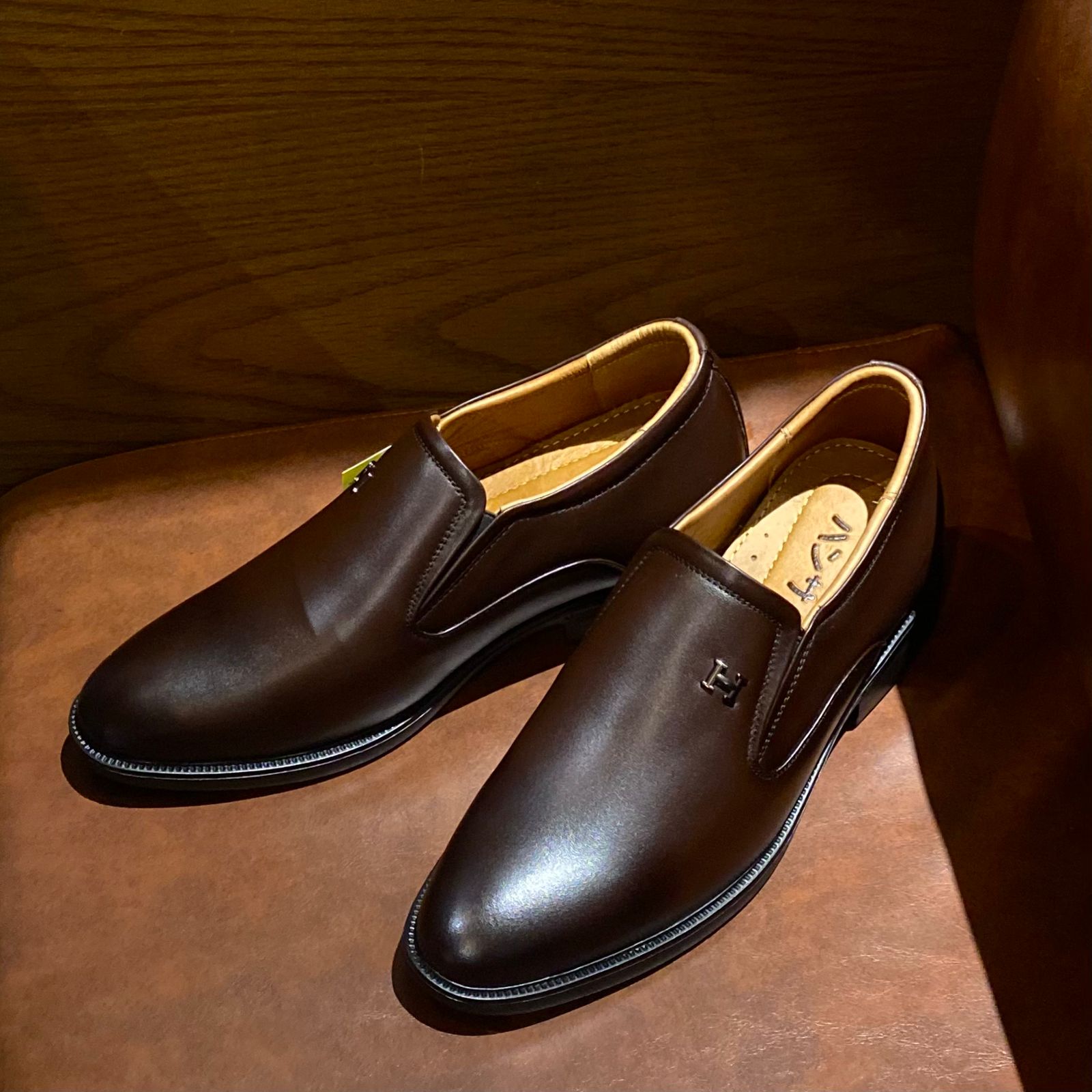 Hansamu Shin - 6cm Elevator Loafers DGD16 Brown