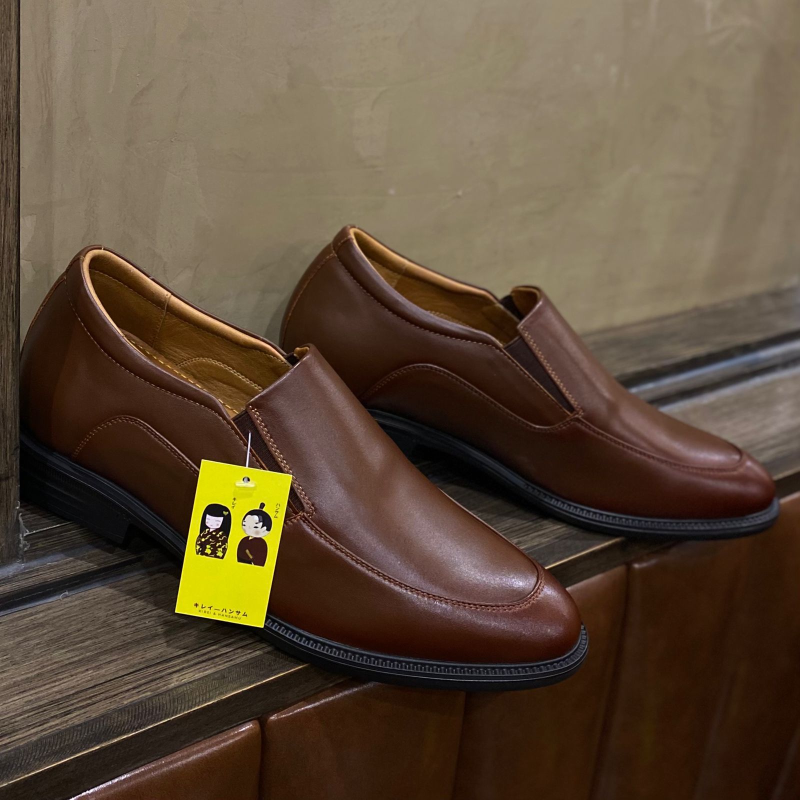 Hansamu Shin - 6cm Elevator Loafers DGD17 Brown