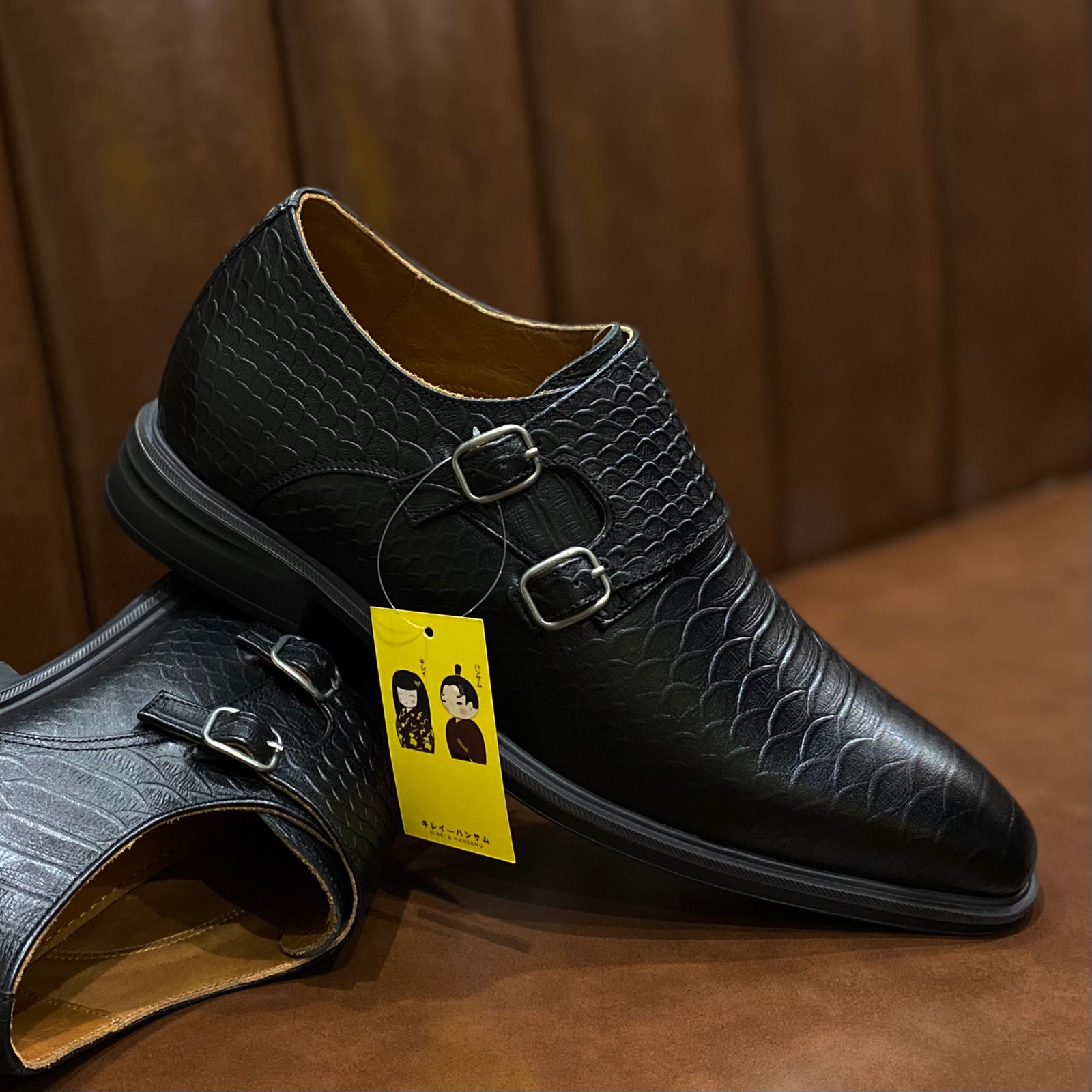 Hansamu Shin - 6cm Elevator Loafers DGD18 Black