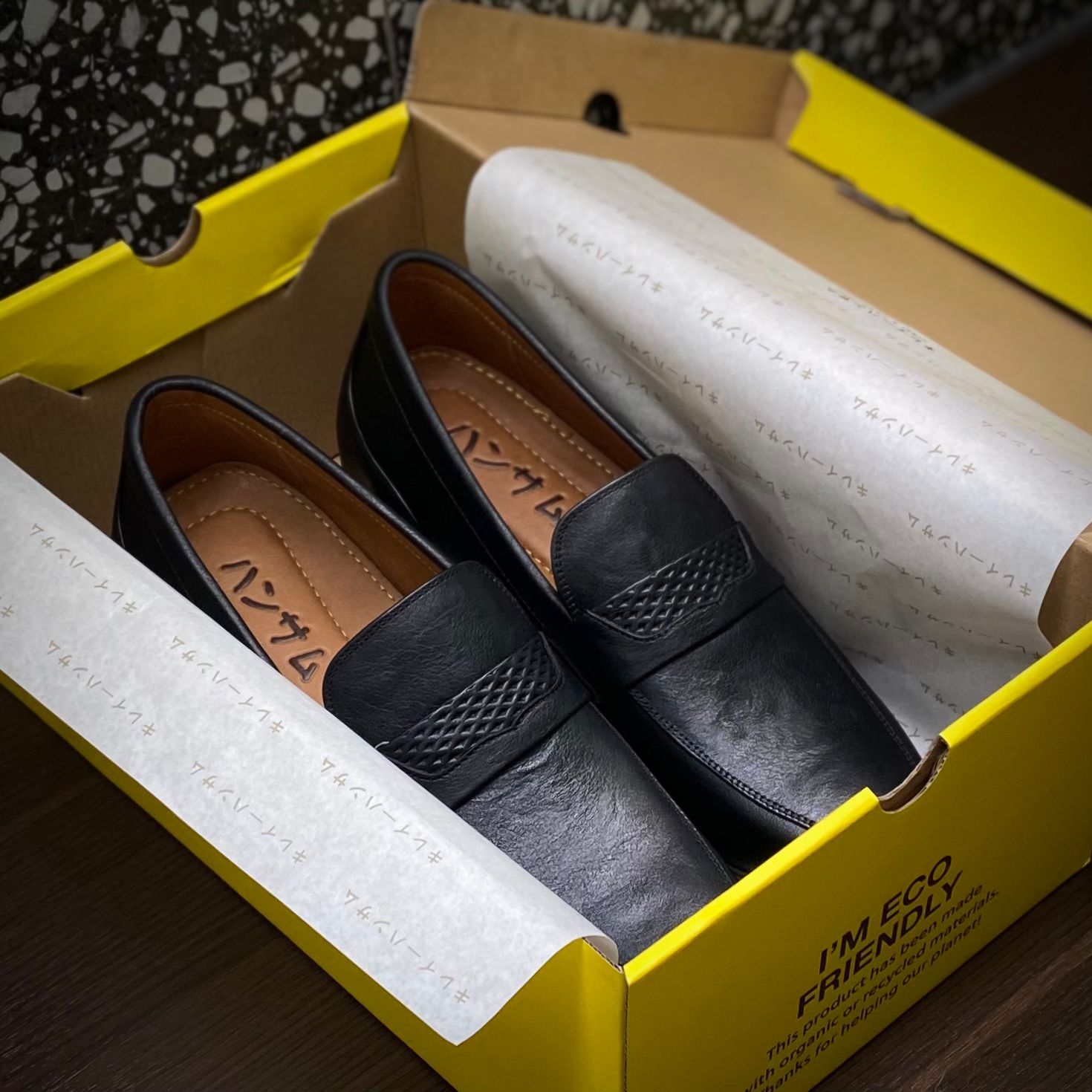 Hansamu Shin - 6cm Elevator Loafers DGD21 Black