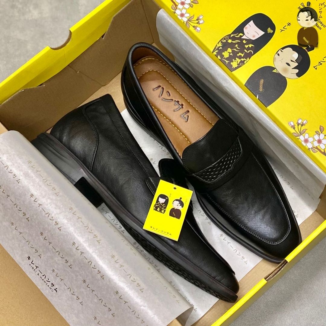 Hansamu Shin - 6cm Elevator Loafers DGD21 Black