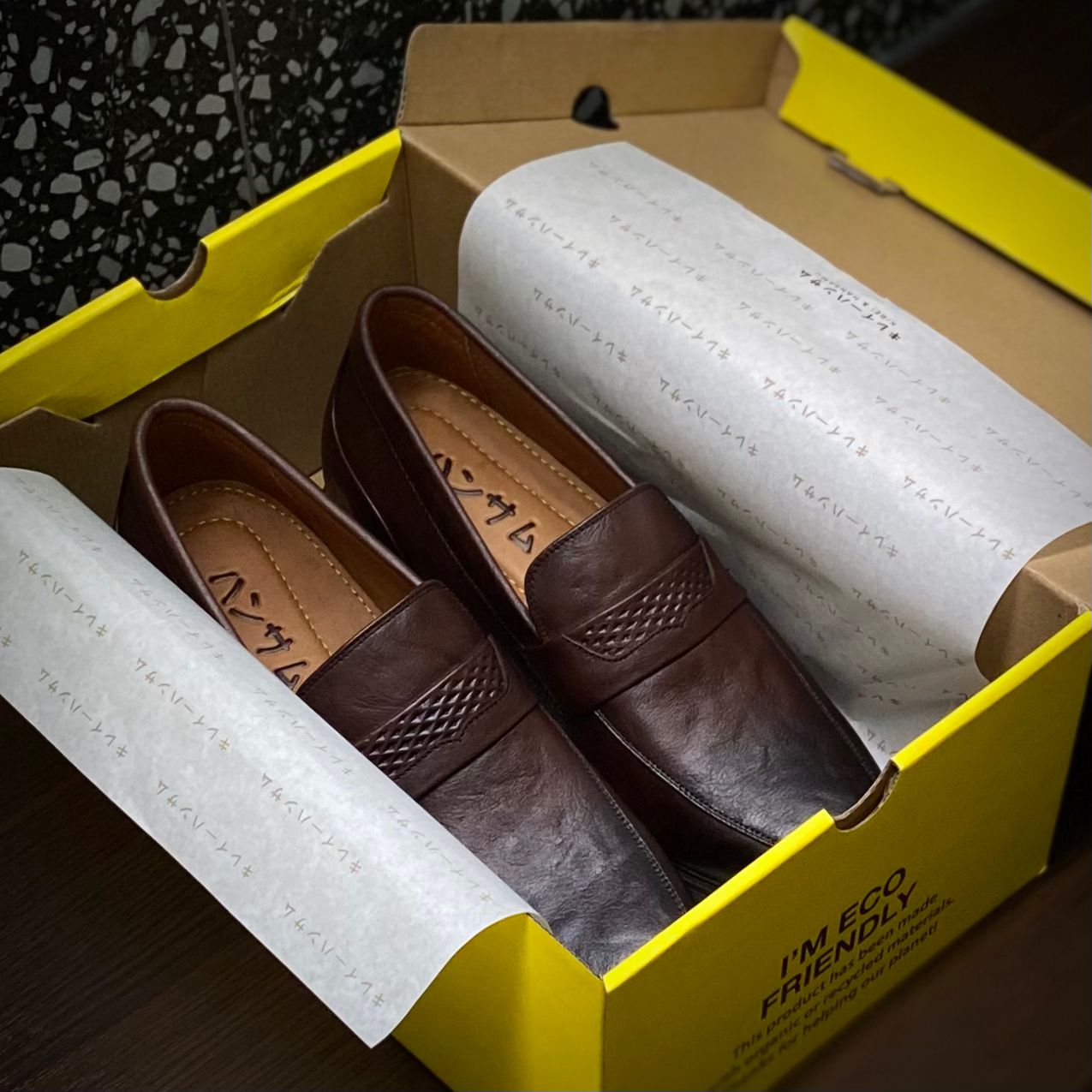 Hansamu Shin - 6cm Elevator Loafers DGD21 Brown