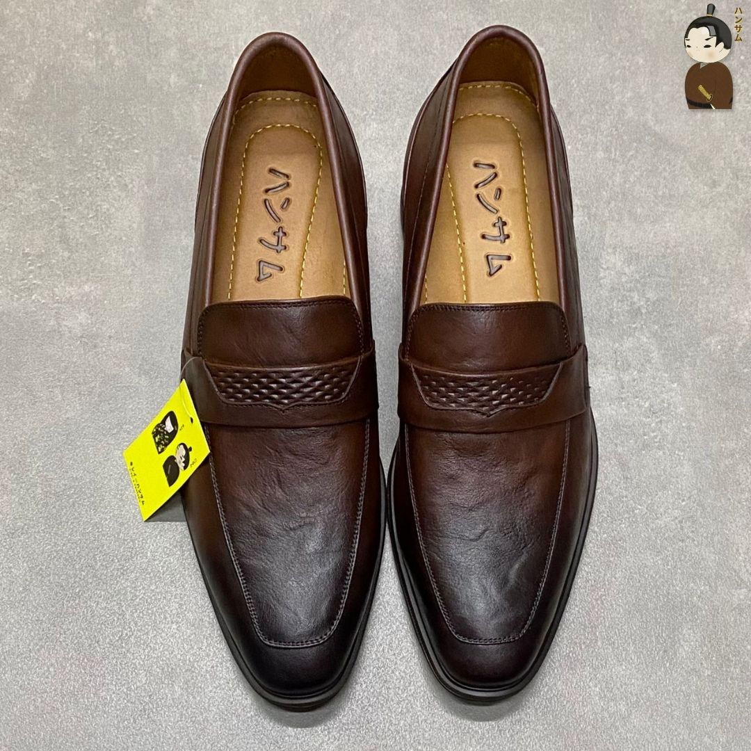 Hansamu Shin - 6cm Elevator Loafers DGD21 Brown