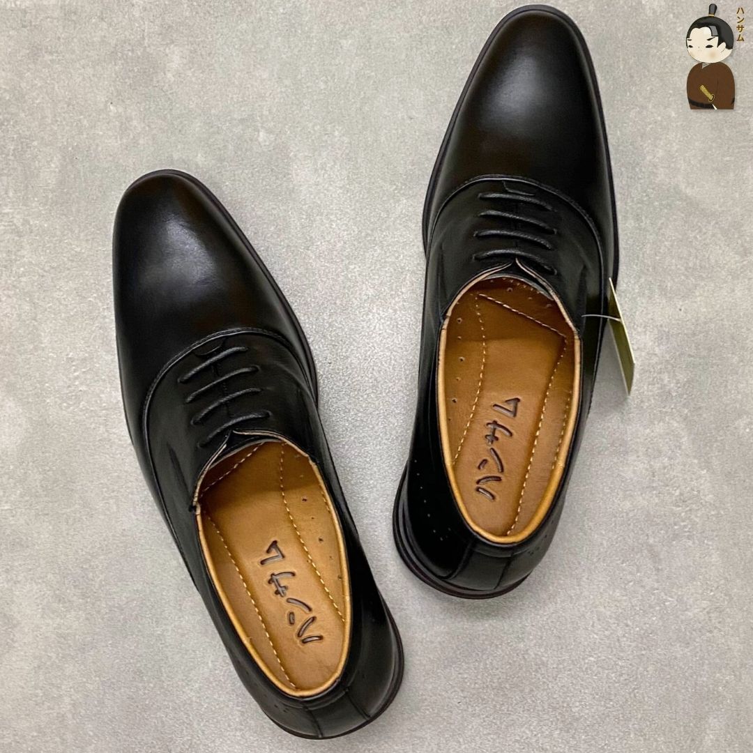 Hansamu Shin - 6cm Elevator Loafers DGD23 Black