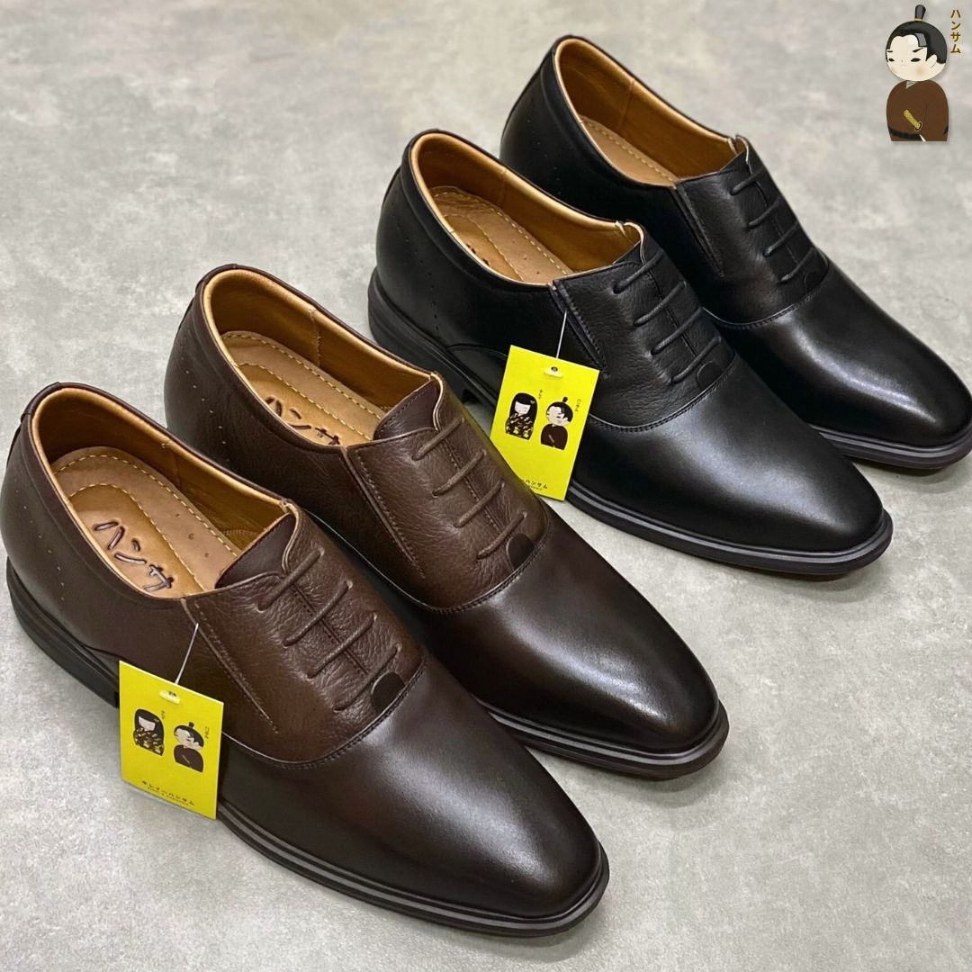 Hansamu Shin - 6cm Elevator Loafers DGD23 Black