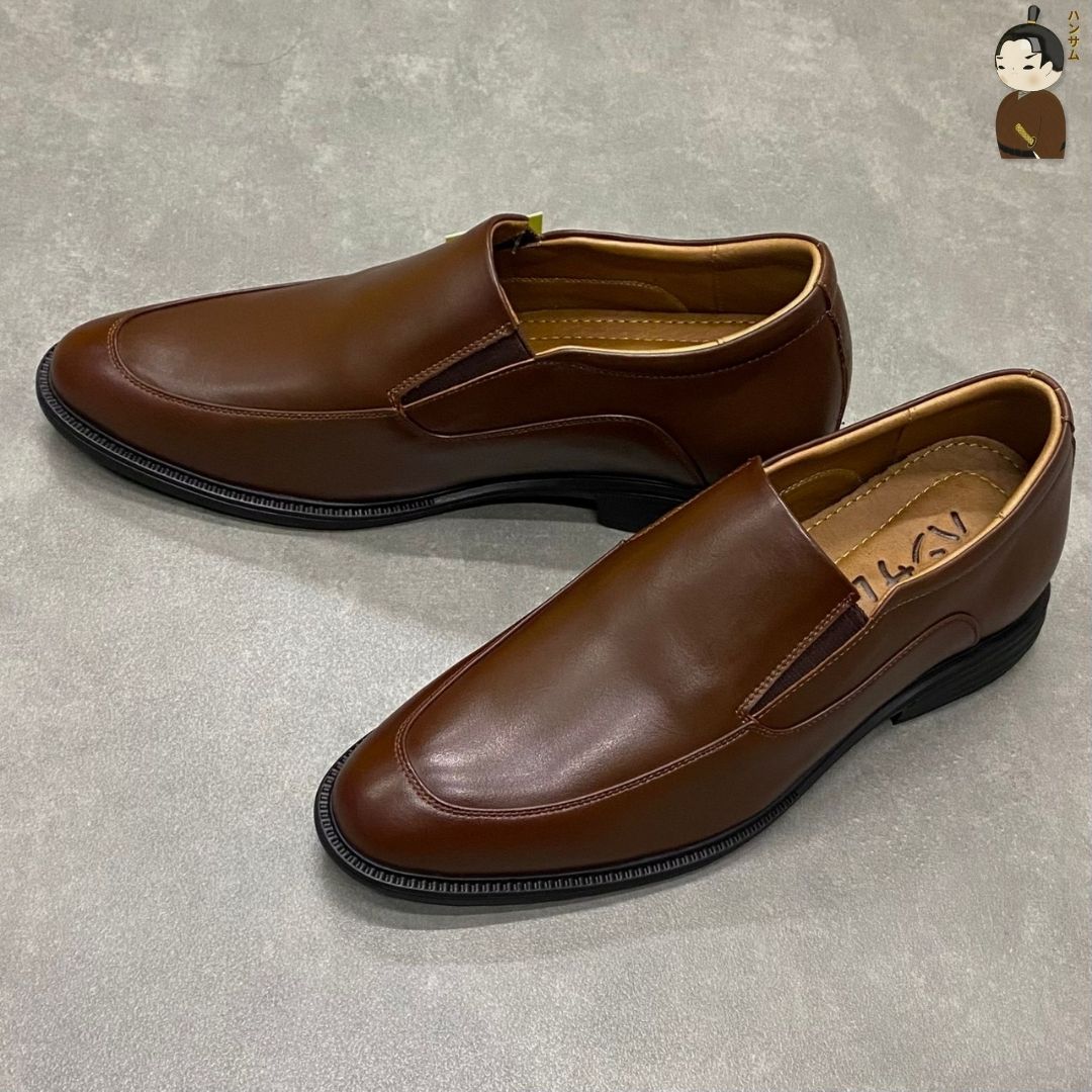 Hansamu Shin - Office Loafers DGD17 Brown