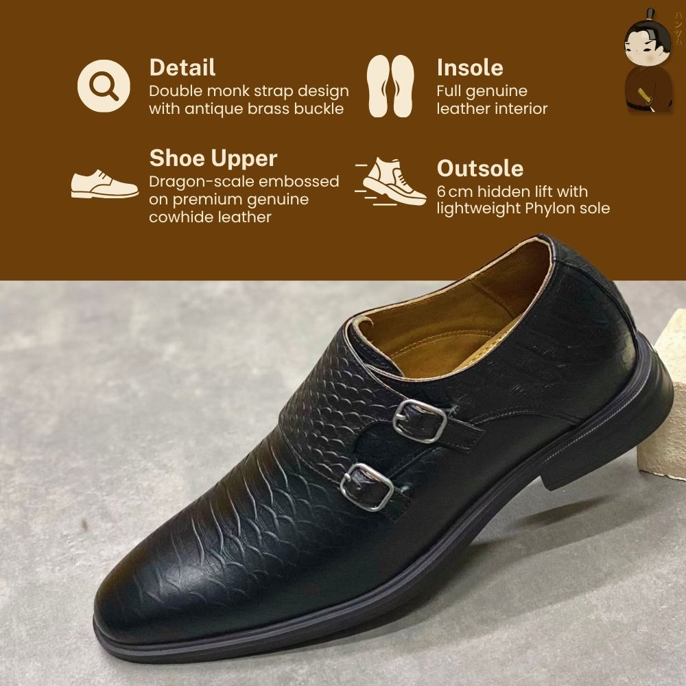 Hansamu Shin - Office Loafers DGD18 Black