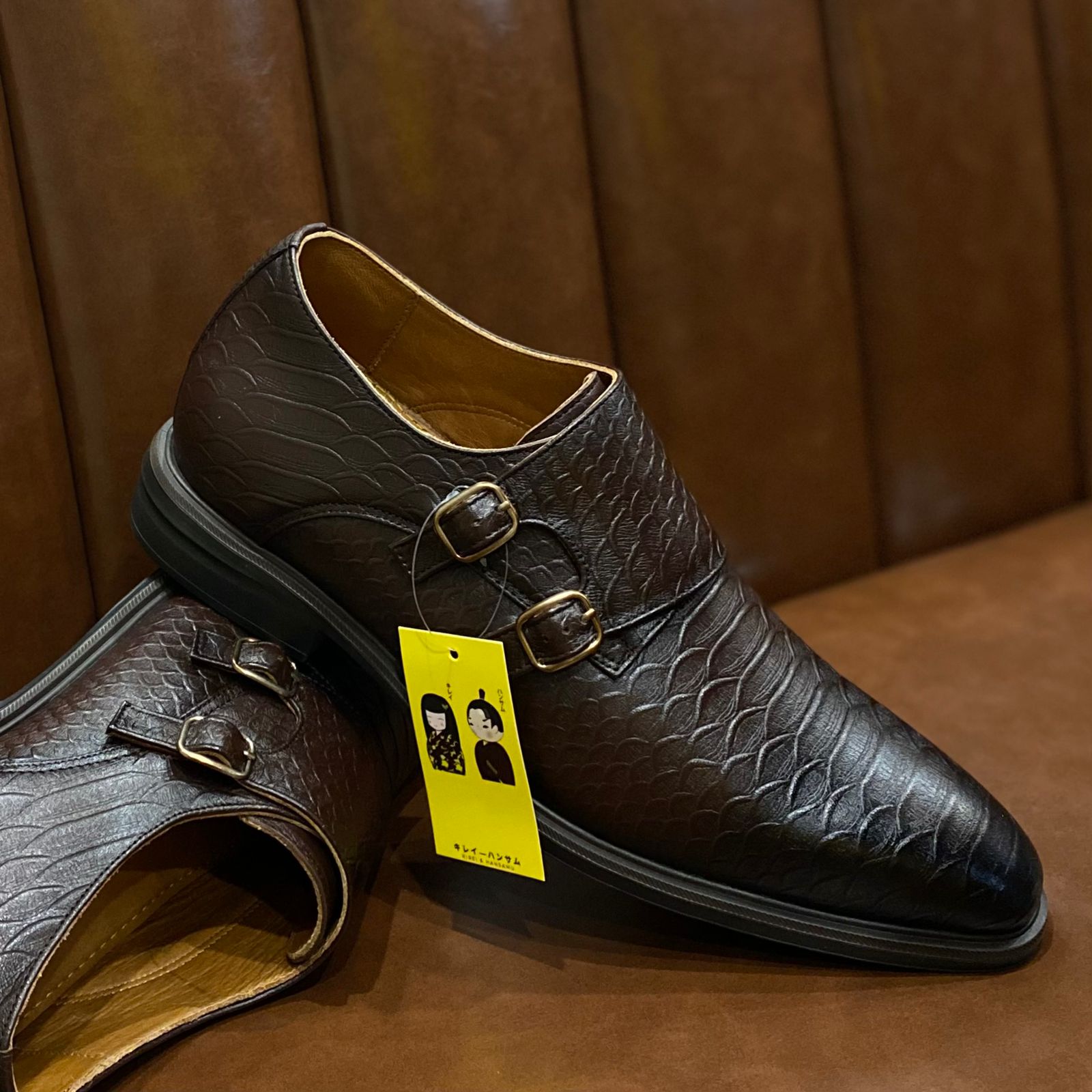 Hansamu Shin - Office Loafers DGD18 Brown