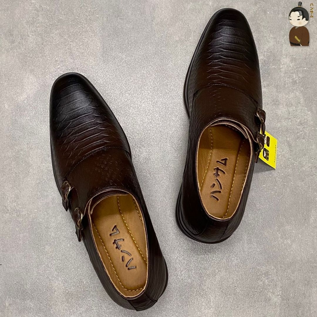 Hansamu Shin - Office Loafers DGD18 Brown