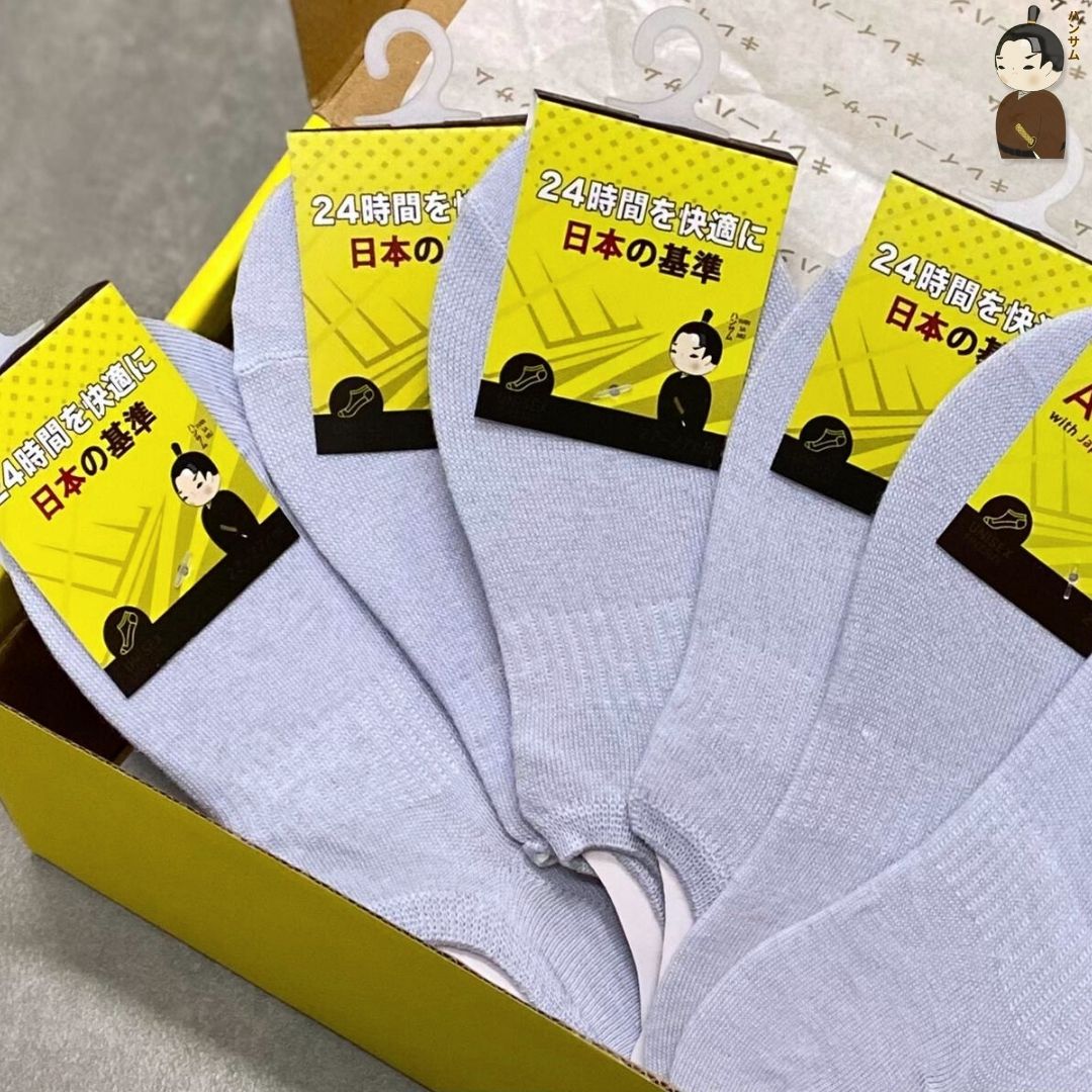 Hansamu Shinobi - Daily Sock BG15 L.Grey