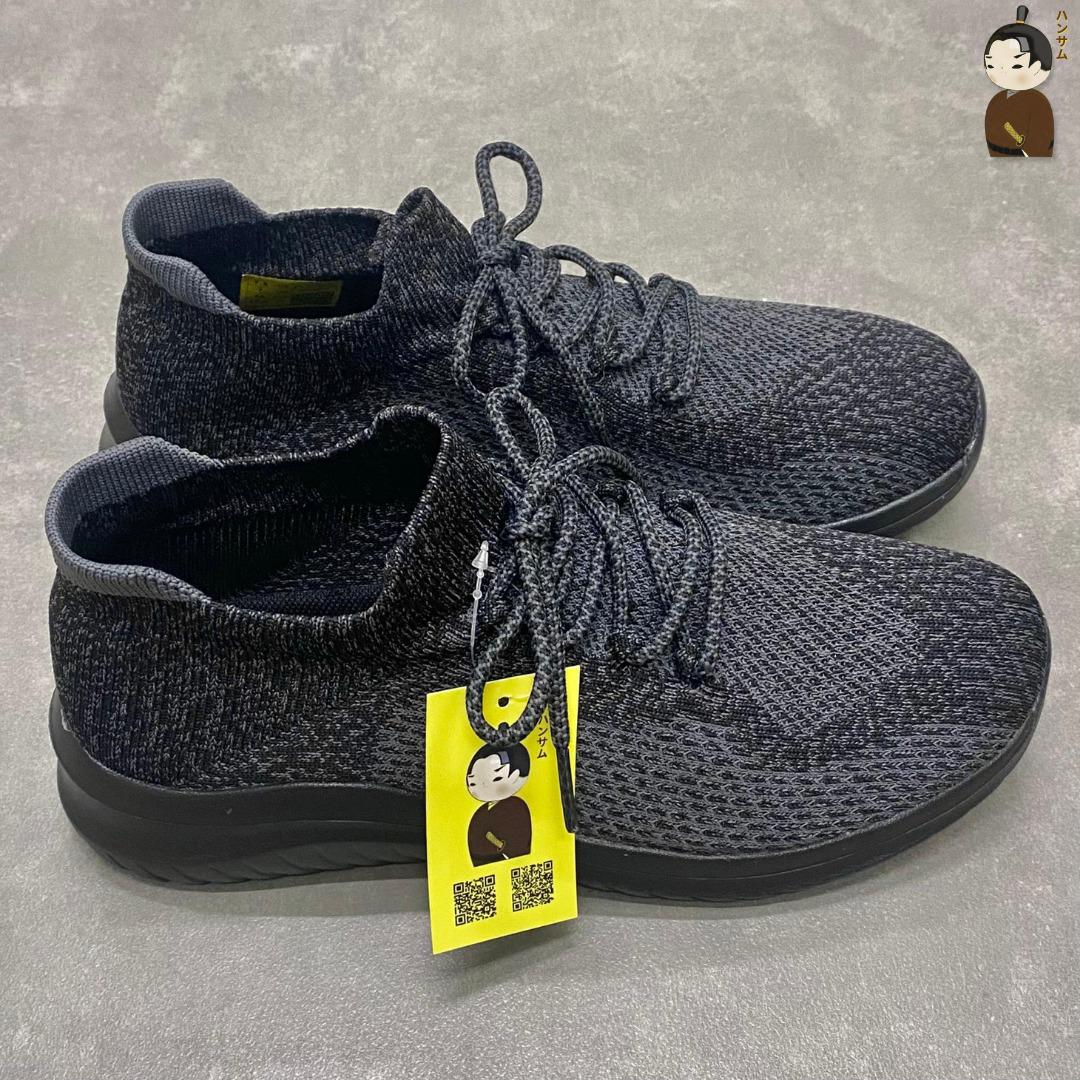 Hansamu Walk BG Unisex Shoes Black Gray