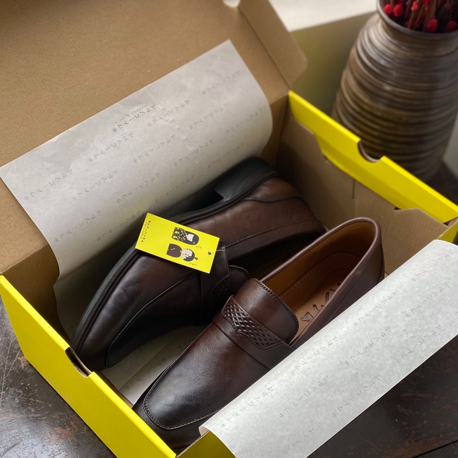 Hansamu Zen - Office Loafers DGD20 Brown