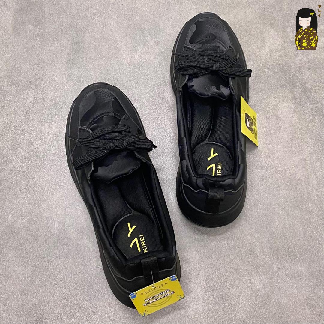 Kirei Hime - Walk Sneakers BG4 Black Camo