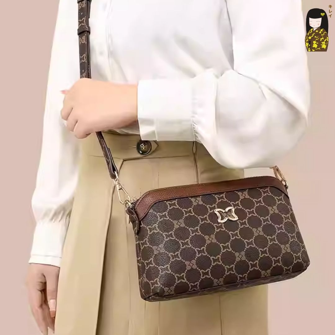 Kirei Hina Pōchi - Pouch BGB7 Tan