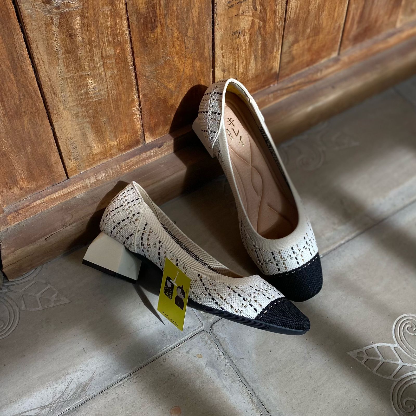 Kirei Kyōyō - Office Block Heel BG13 Cream