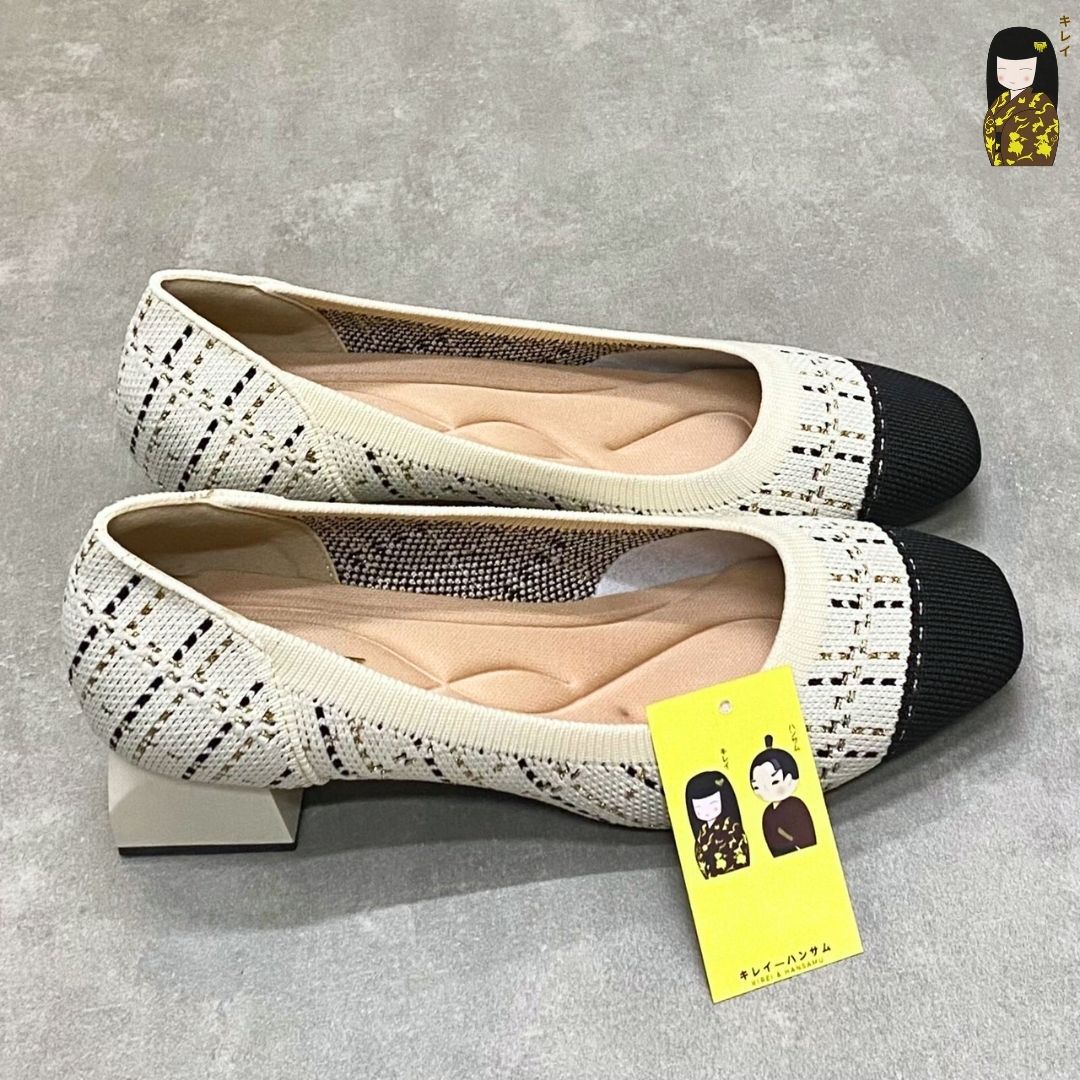 Kirei Kyōyō - Office Block Heel BG13 Cream