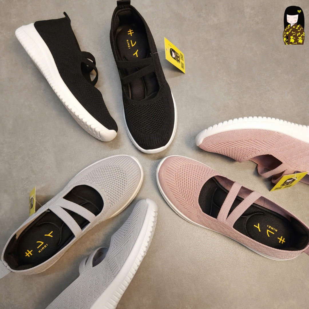 Kirei Nintai - Walk Slip-On BG5 Black