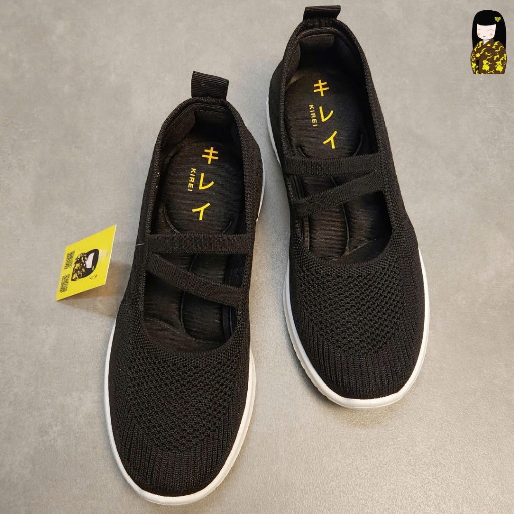 Kirei Nintai - Walk Slip-On BG5 Black