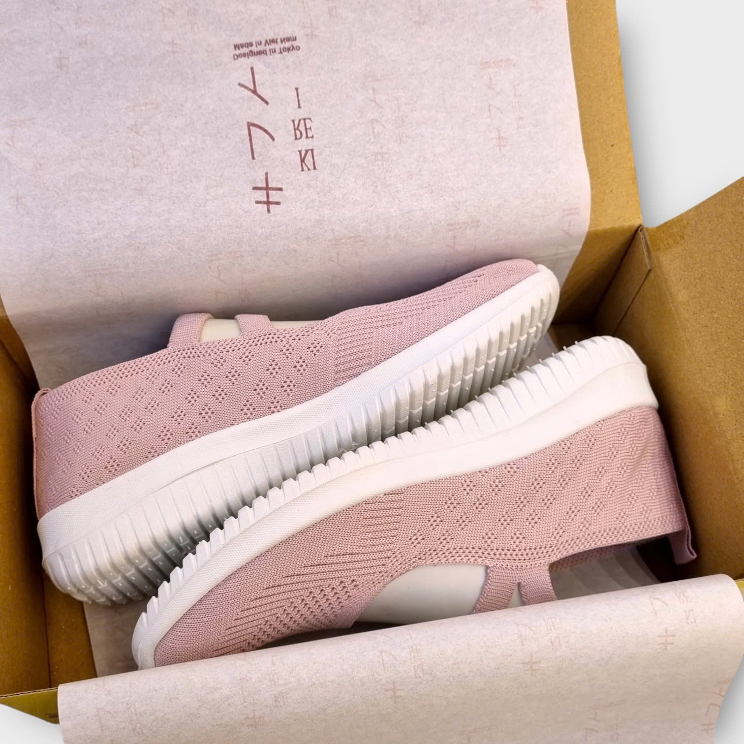 Kirei Nintai - Walk Slip-On BG5 Pink