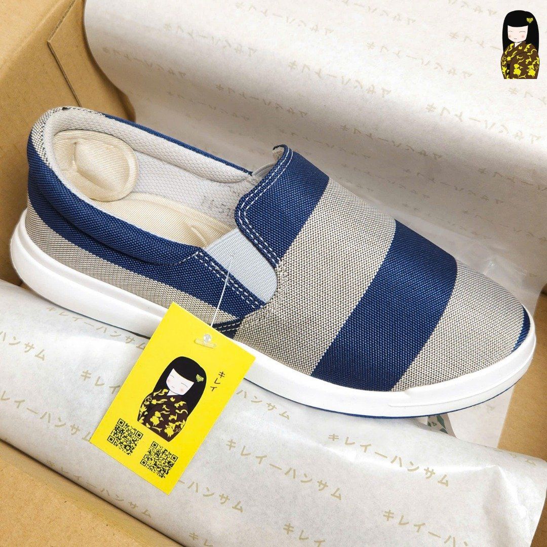Kirei Nintai - Walk Slip-On KH2 Grey Blue