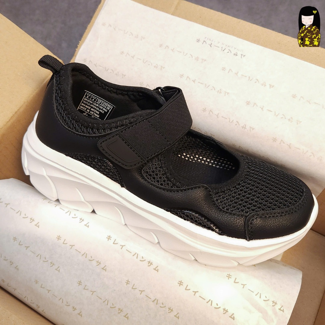 Kirei Nintai - Walk Sneakers BG5 Black