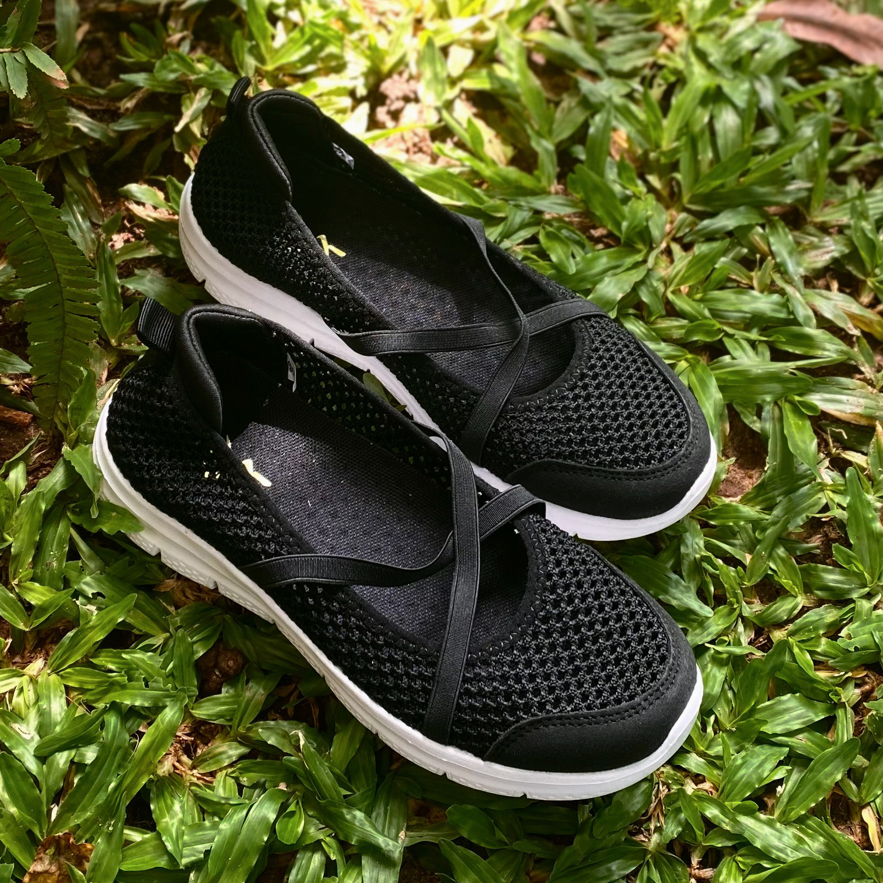 Kirei Walk BG Breathable V2 Ballet Flats Black